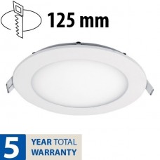 Φωτιστικό LED Στρογγυλό Χωνευτό 12W 230V 1020lm 3000K Θερμό φως 99LED961WW